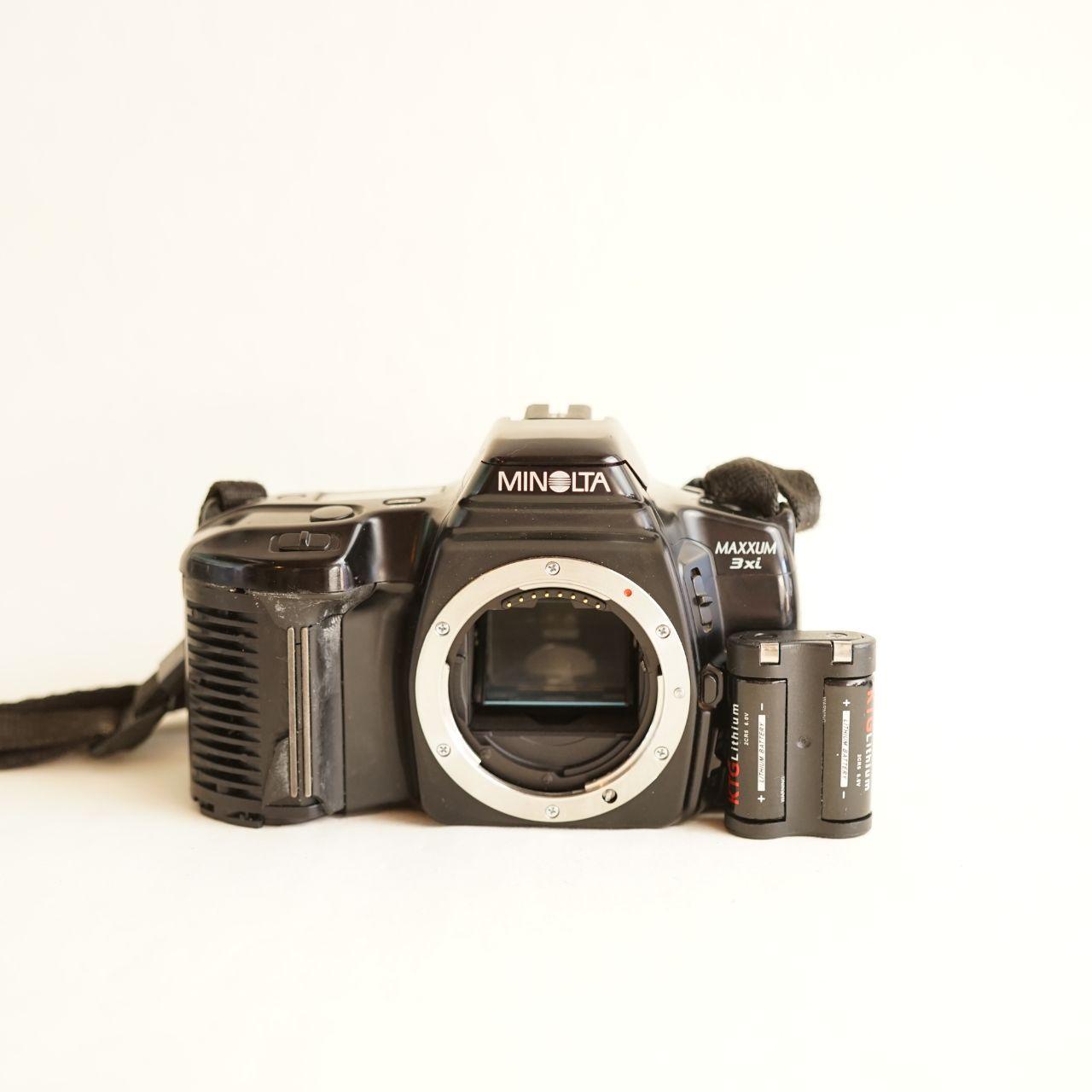 Minolta Maxxum 3xi Film Camera | 35mm SLR | Tested & Working | Black