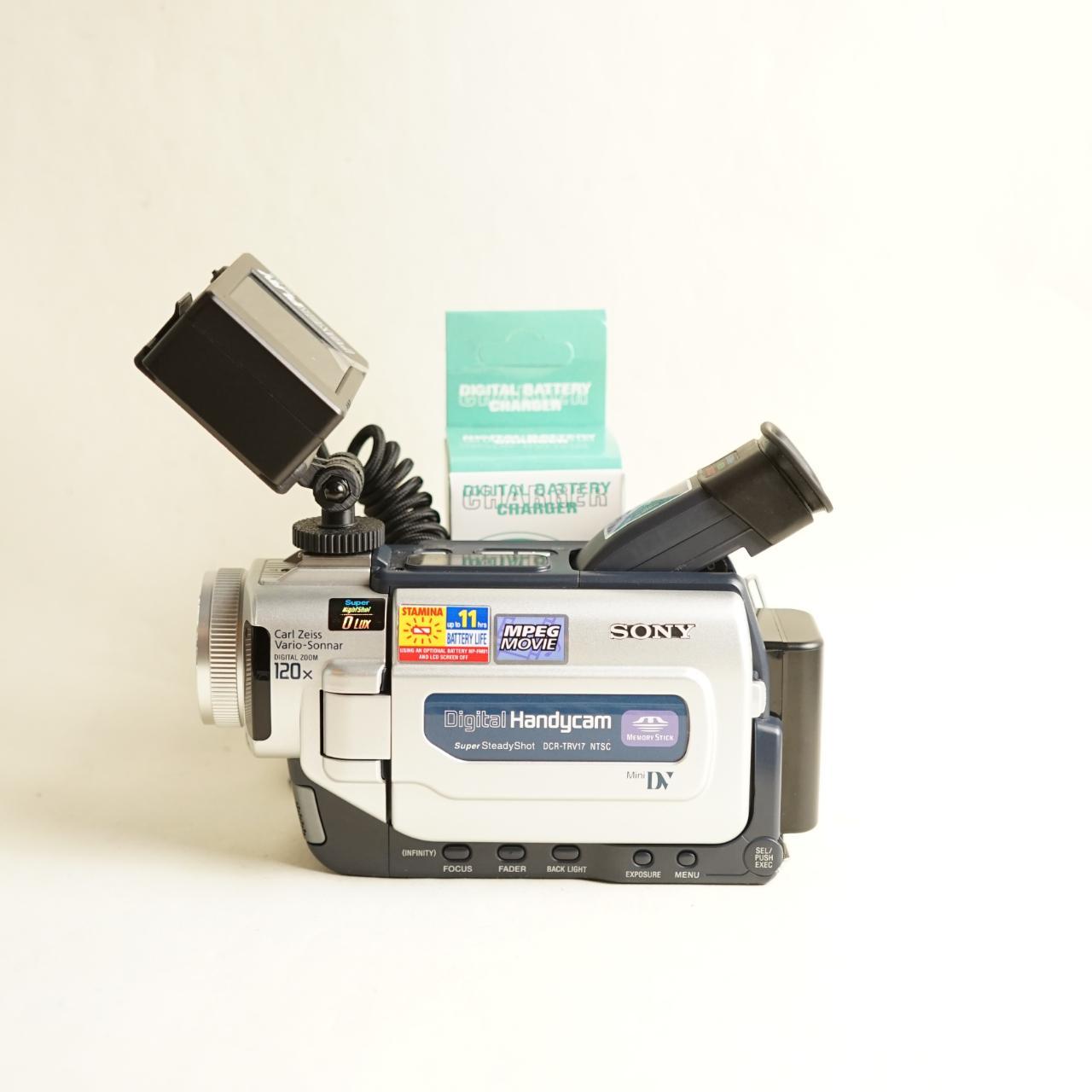 Sony DCR-TRV17 MiniDV Camcorder with Tapeless Setup | Tested & Working | Silver