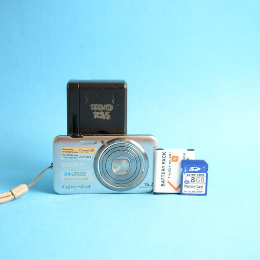 Sony Cyber-shot DSC-WX7 Digital Camera | 16.2MP | Tested & Working | Silver