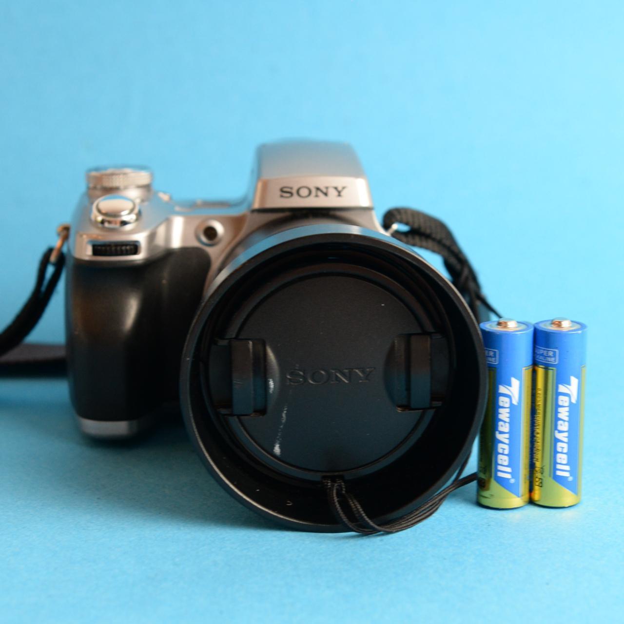 Sony Cyber-shot DSC-H1 Digital Camera | 5.1MP | Tested & Working | Silver