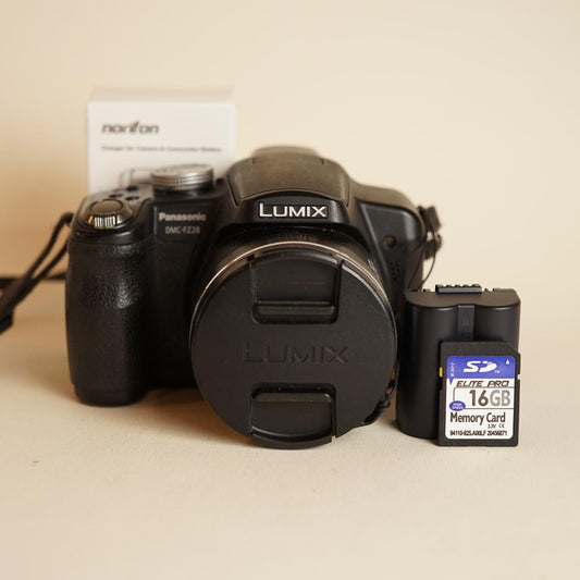 Panasonic Lumix DMC-FZ28 Digital Camera | 10MP | Tested & Working | Black