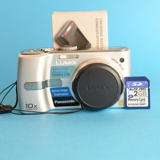 Panasonic Lumix DMC-TZ1 | 5MP Digital camera | Silver