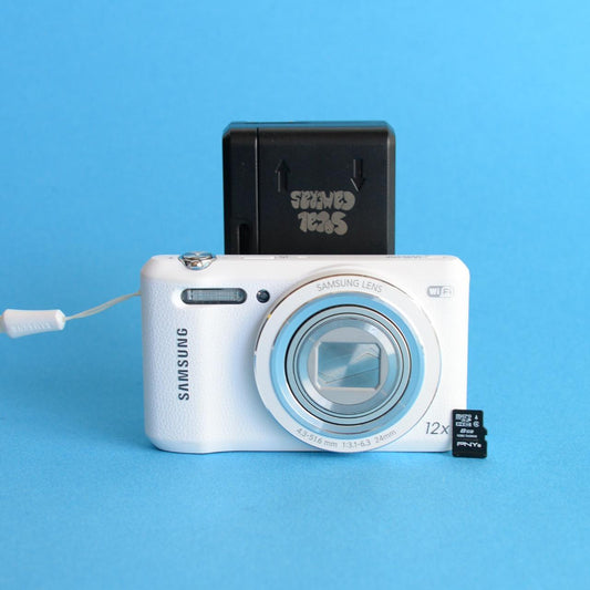 Samsung WB35F | 16MP Digital Camera | Tested & Working | White