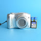 Canon PowerShot SX100 Digital Camera | 8MP | Tested & Working | Silver