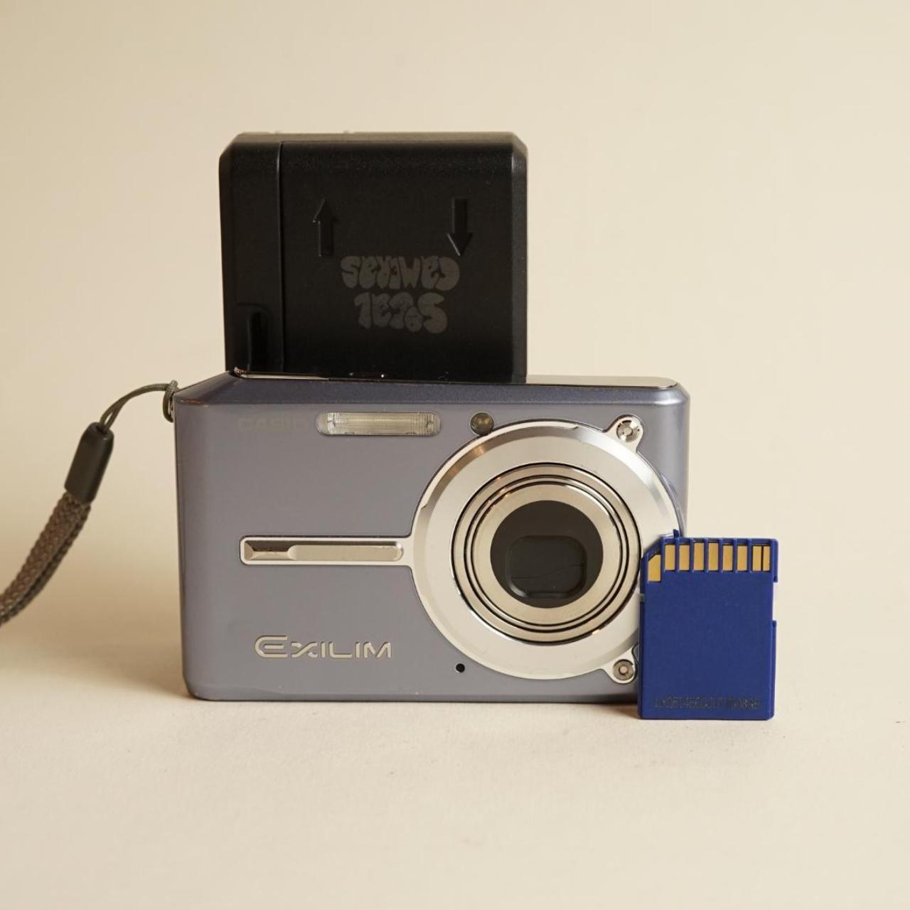 Casio Exilim EX-S600 Digital Camera | 6MP | Tested & Working | Blue