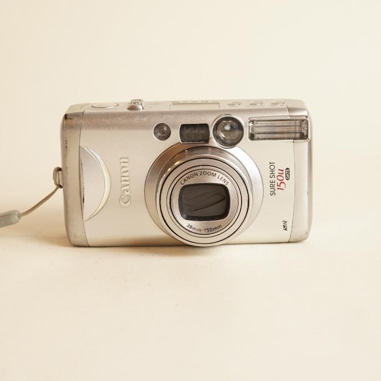 Canon SureShot 150u 35mm Point & Shoot Film Camera | Tested & Working | Silver