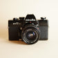 Minolta SRT101 | 35mm SLR Film Camera | FULL CLA | Black