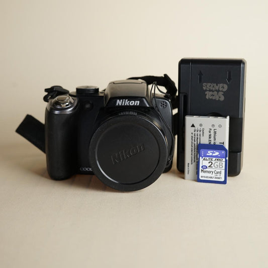 Nikon Coolpix P80 | 16MP Digital Camera | Tested & Working | Black