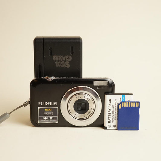Fujifilm FinePix JV100 Digital Camera | 12MP | Tested & Working | Black
