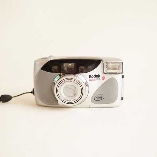 Kodak Easy Load KE85 35mm Point & Shoot Film Camera | Tested & Working | Silver