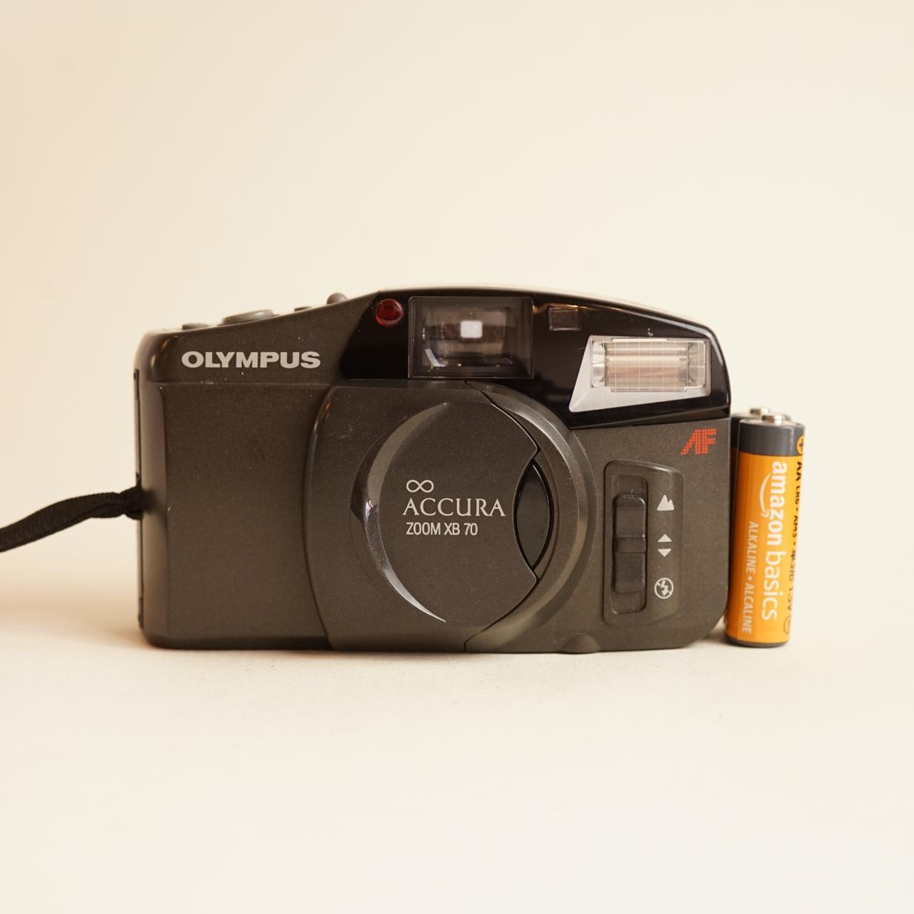 Olympus Accura Zoom XB 70 | 35mm Point & Shoot Film Camera | Tested & Working | Silver