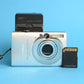 Canon PowerShot SD1100 IS Digital Camera | 8MP | Test & Working | Silver