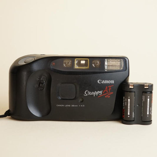 Canon Snappy AF | 35mm Film Camera | Tested & Working | Black