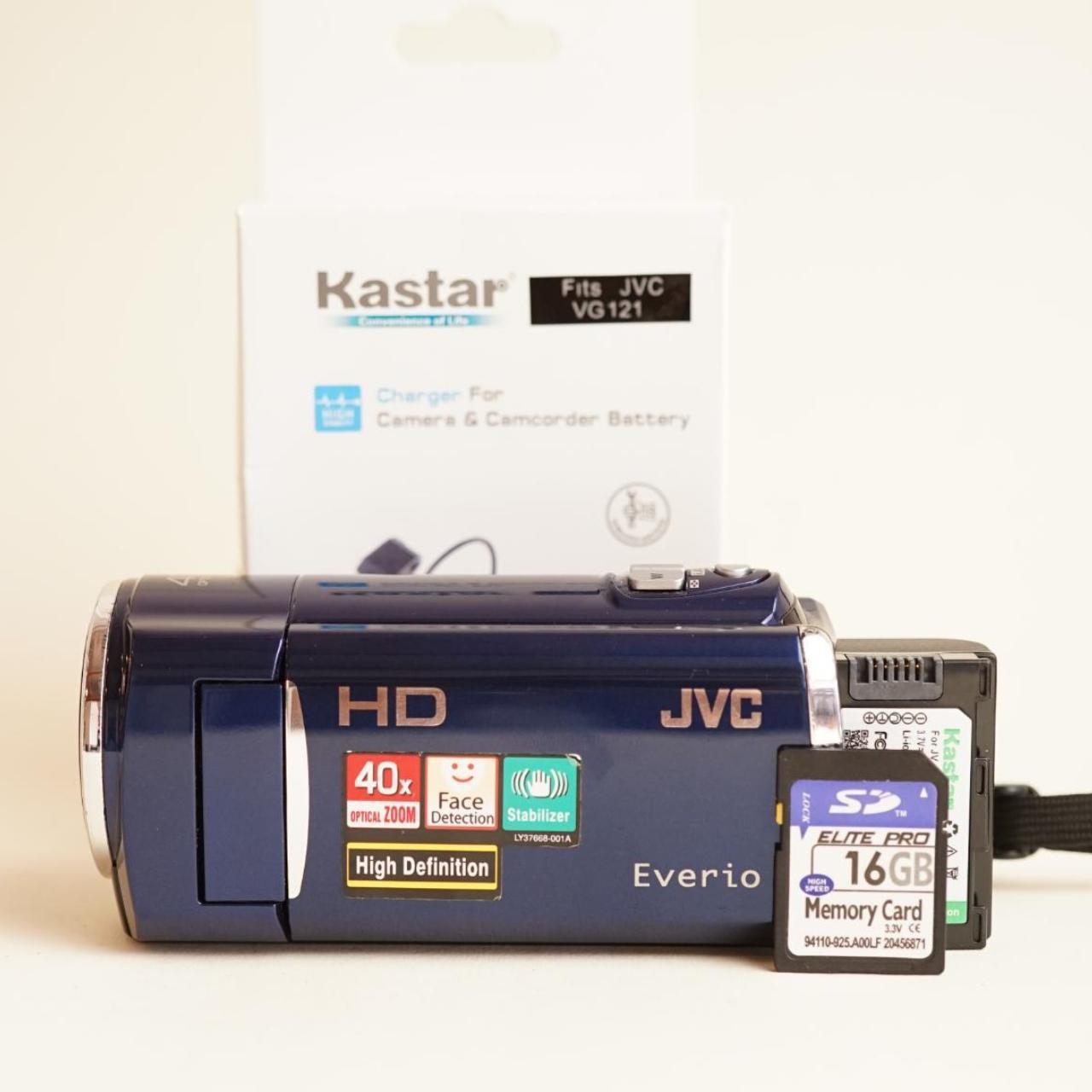JVC Everio GZ-HM30AU Camcorder | HD Video | Tested & Working | Blue