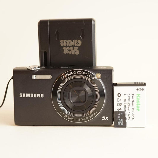 Samsung SH100 Digital Camera | 14MP | Tested & Working | Black