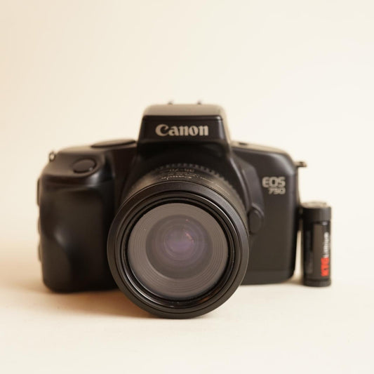Canon EOS 750 Film Camera | 35mm SLR | Tested & Working | Black