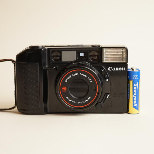 Canon SureShot Autoboy Film Camera | 35mm Point & Shoot | Tested & Working | Black