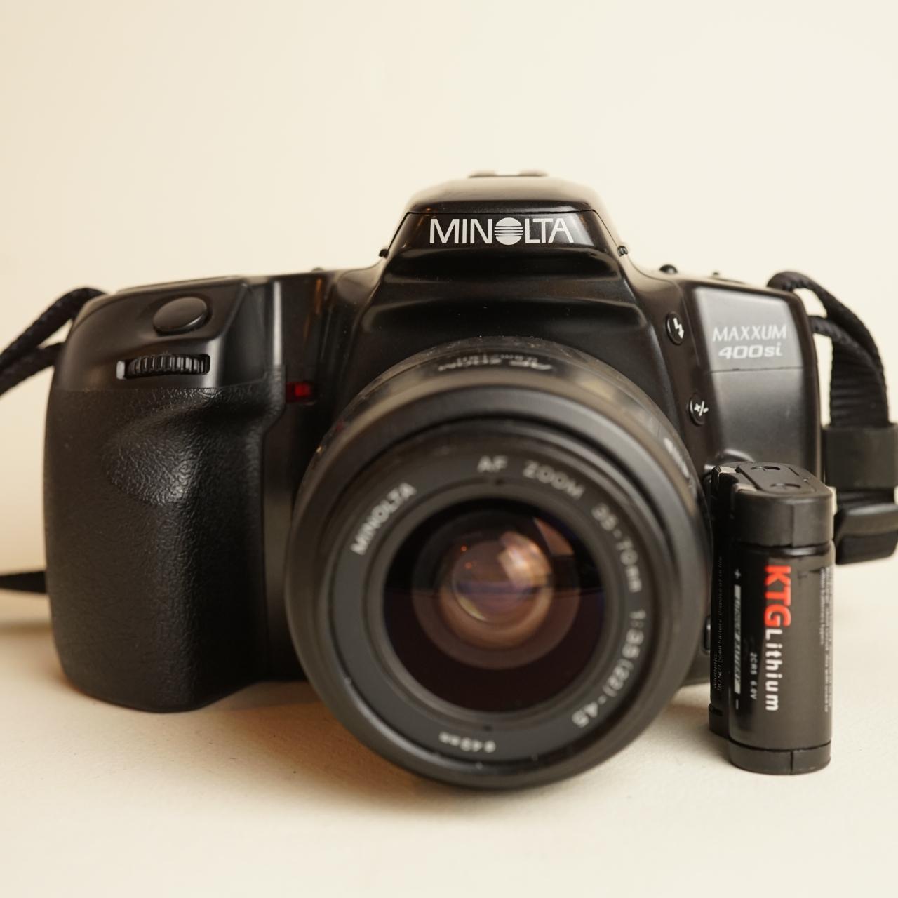 Minolta Maxxum 400si Film Camera | 35mm SLR | Tested & Working | Black