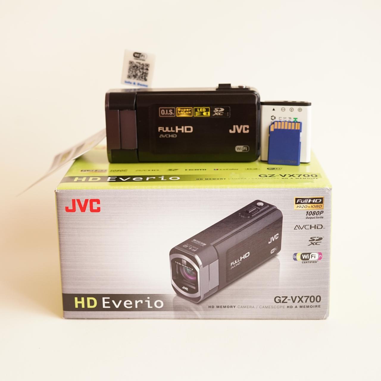 JVC Everio GZ-VX700 Camcorder | HD Video | Tested & Working | Black