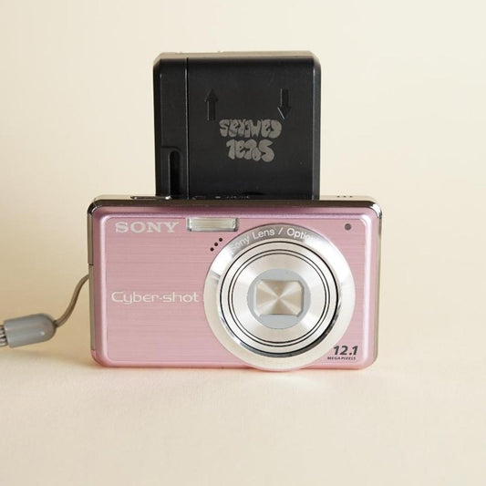 Sony Cyber-Shot DSC-S980 | 7.1MP Digital Camera | Tested & Working | Pink