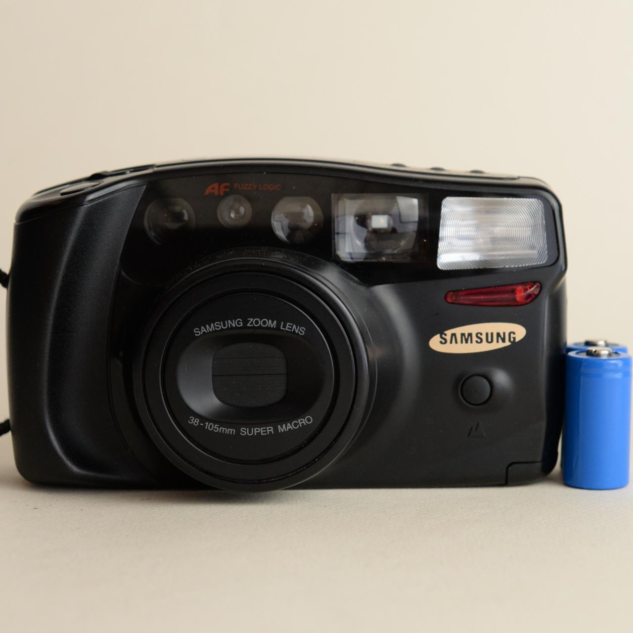 Samsung Maxima Zoom 105 | 35mm Film Camera | Point and Shoot | Black