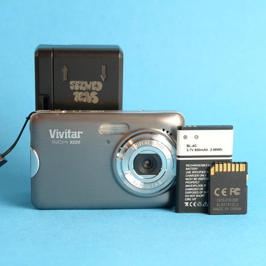 ViviCam X029 Digital Camera | "10MP" | Tested & Working | Grey