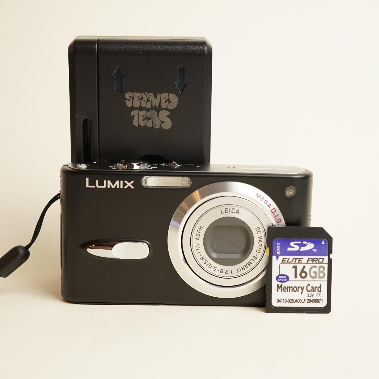 Panasonic Lumix DMC-FX3 Digital Camera | 6MP | Tested & Working | Black