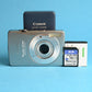 Canon PowerShot SD750 Digital Camera | 7.1MP | Tested & Working | Silver