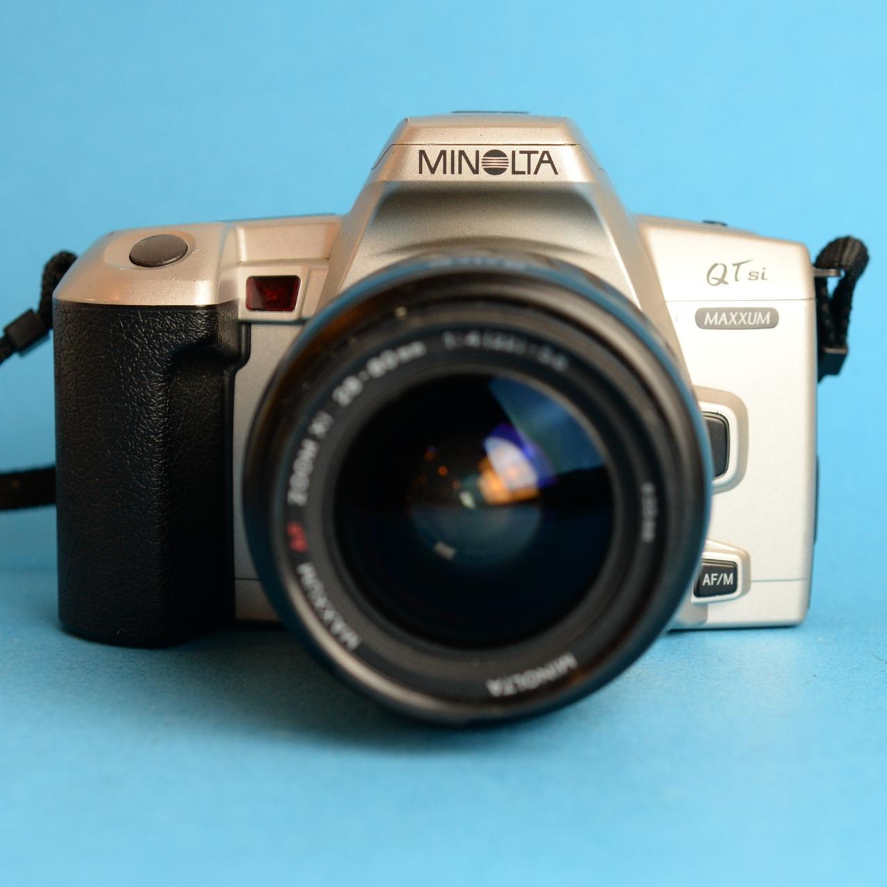 Minolta Maxxum QTsi Film Camera | SLR | Tested & Working | Silver