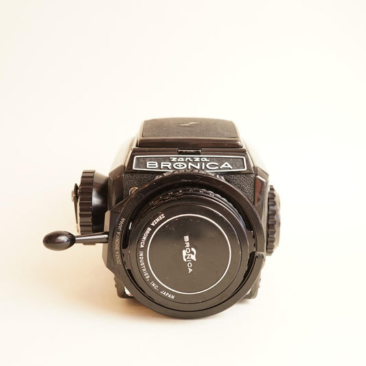 Zenza Bronica Model C Film Camera | 6x6 Medium Format SLR | Tested & Working | Black