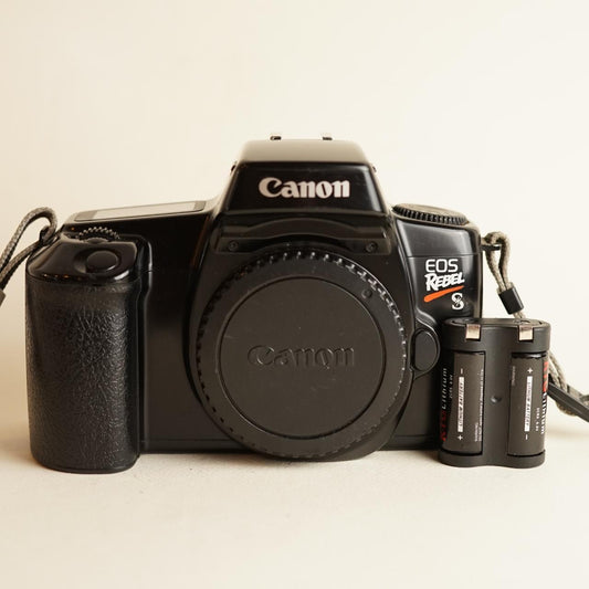 Canon EOS Rebel S 35mm SLR Film Camera | Tested & Working | Black