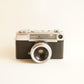 Yashica Minister-D Film Camera | 35mm Rangefinder | Tested & Working | Silver & Black