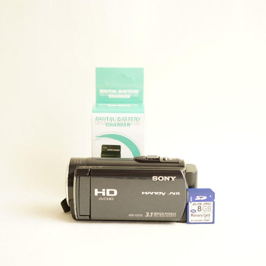 Sony Handycam HDR-CX110 Digital Camcorder | Tested & Working | Grey