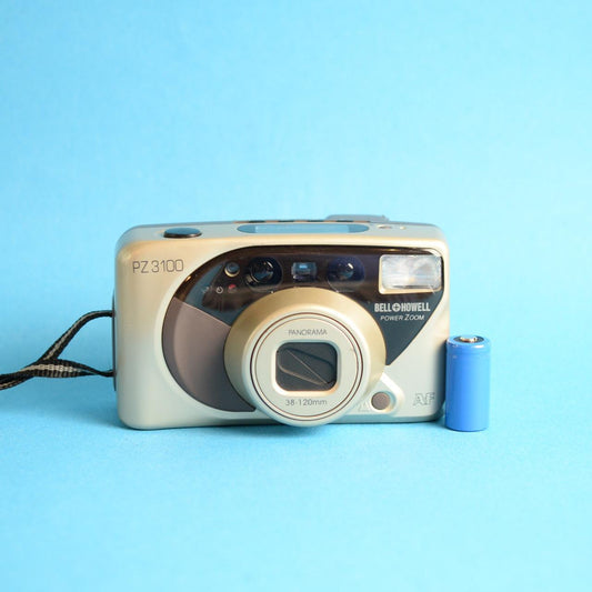 Bell & Howell PZ-3100 Film Camera | 35mm Point & Shoot | Tested & Working | Black