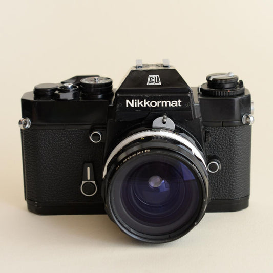 Nikkormat EL | 35mm SLR film camera | Black