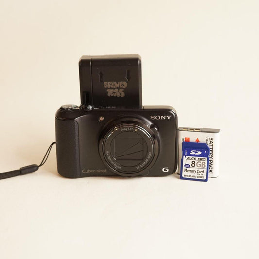 Sony Cyber-shot DSC-H90 Digital Camera | 16.1MP | Tested & Working | Black