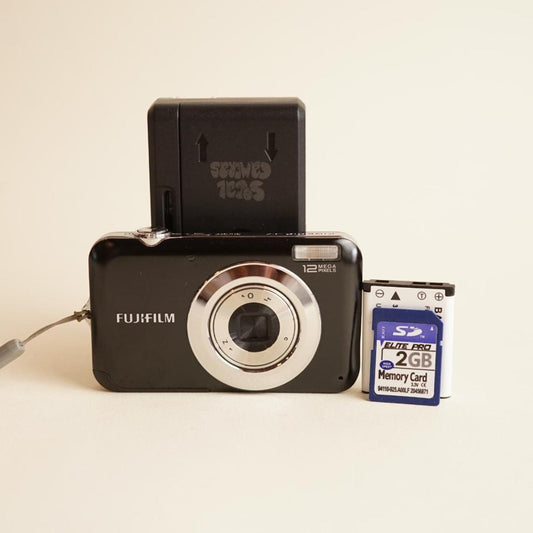 Fujifilm FinePix JV100 Digital Camera | 12MP | Tested & Working | Black