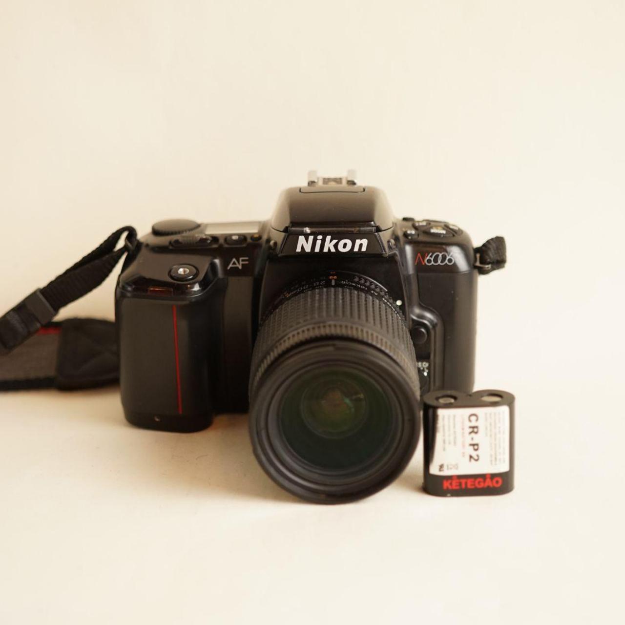 Nikon N6006 Film Camera with Nikon 28–80mm f/3.5–5.6 Lens | 35mm SLR | Tested & Working | Black