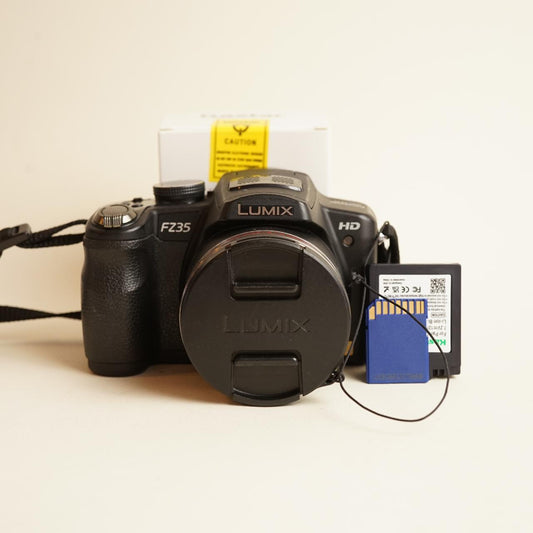 Panasonic Lumix DMC-FZ35 Digital Camera | 12.1MP | Tested & Working | Black