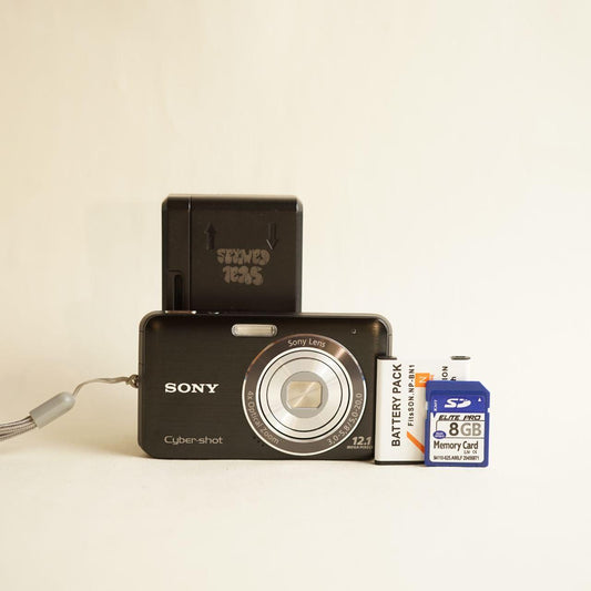 Sony Cyber-shot DSC-W310 Digital Camera | 12.1MP | Tested & Working | Black
