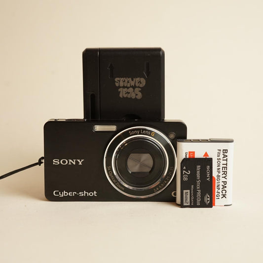 Sony Cyber-Shot DSC-WX1 Digital Camera | 10.2MP | Tested & Working | Black