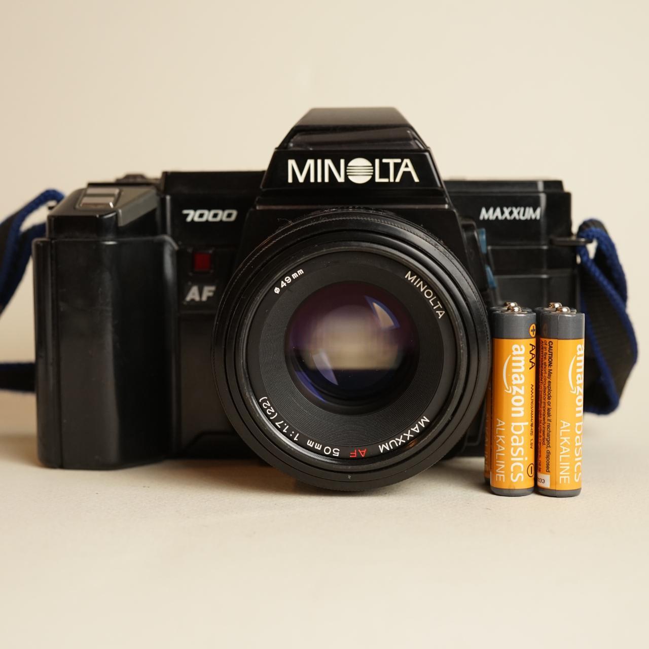 Minolta Maxxum 7000 Film Camera | 35mm SLR | Tested & Working | Black