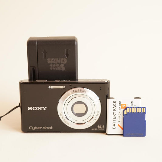 Sony Cyber-shot DSC-W330 Digital Camera | 14.1MP | Tested & Working | Black