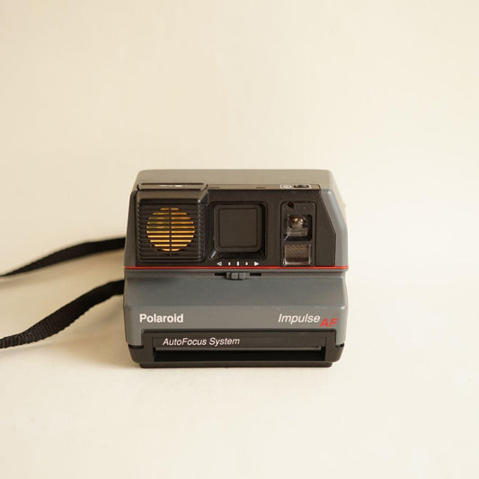 Polaroid Impulse AF Instant Film Camera | 600 Type | Tested & Working | Grey