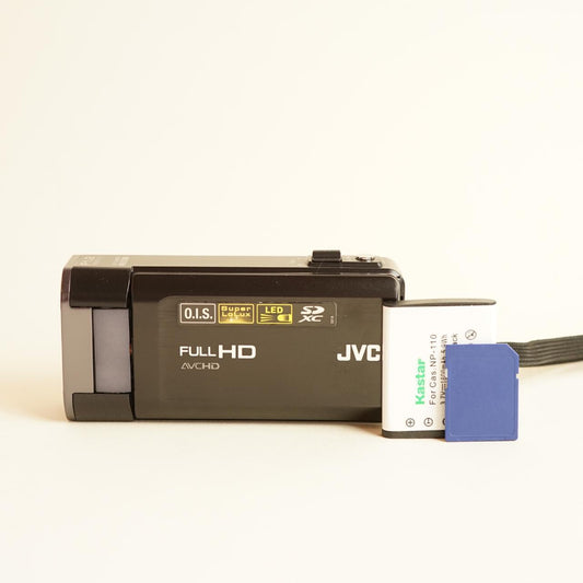 JVC Everio GZ-V500BU Digital Camcorder | Full HD | Tested & Working | Black