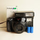 Fujifilm Discovery Zoom Film Camera + Fujifilm 2000 Zoom Accessory Flash | 35mm Point & Shoot | Tested & Working | Black