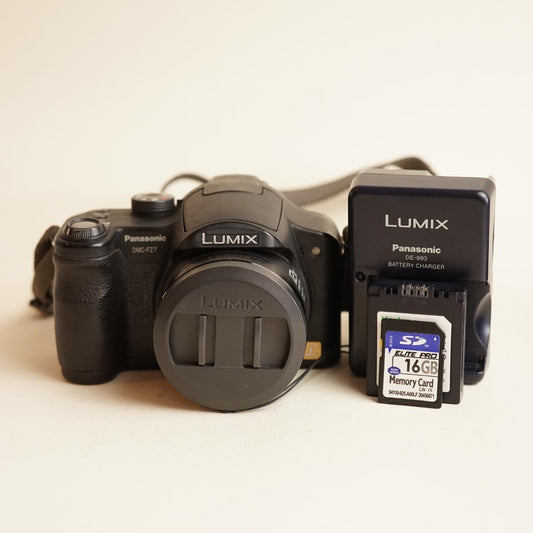 Panasonic Lumix DMC-FZ7 Digital Camera | 6MP | Tested & Working | Black