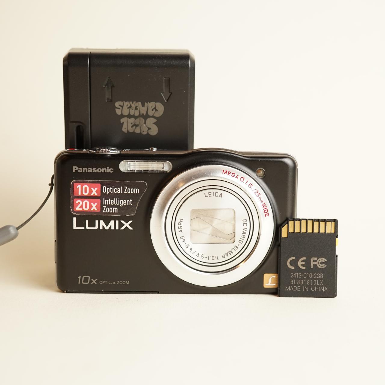 Panasonic Lumix DMC-SZ1 Digital Camera | 16MP | Tested & Working | Black