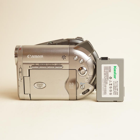 Canon DC20 Mini DVD Camcorder | Camcorder | Tested & Working | Silver