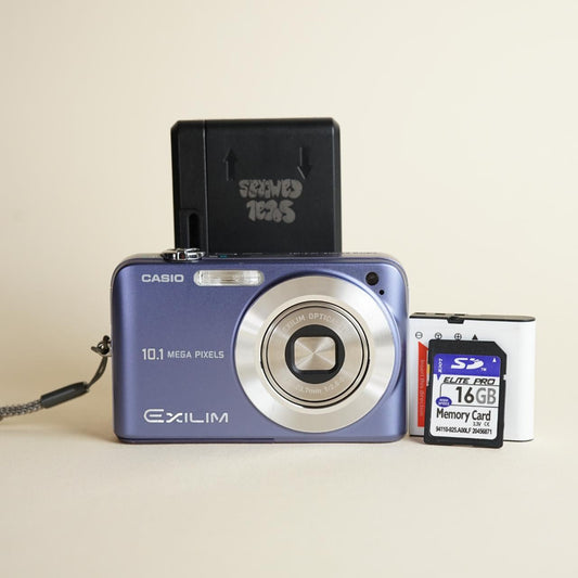 Casio Exilim EX-Z1050 | Digital Camera 10.1MP | Tested & Working | Blue